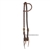 Ranchman's 5/8" Oiled Double & Stitched Sliding Ear Headstall