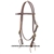 Ranchman's 5/8" Harness Leather Browband Headstall with Tie Ends