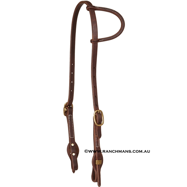 Ranchman's 5/8" Sliding One Ear Quick Change Headstall