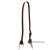 Ranchman's 3/4" Single Buckle Slit Ear Headstall-Brass Buckle