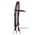 Ranchman's 5/8" Single Buckle Browband Headstall w/Tie Ends