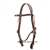 Ranchman's 5/8" Harness Leather Browband Quick Change Bridle