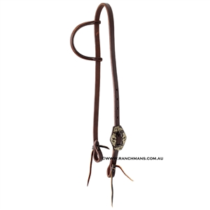 Ranchmans Antique Diamond Buckle One Ear Headstall