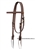 Ranchman's Heavy Oil Basket Stamp Browband Bridle