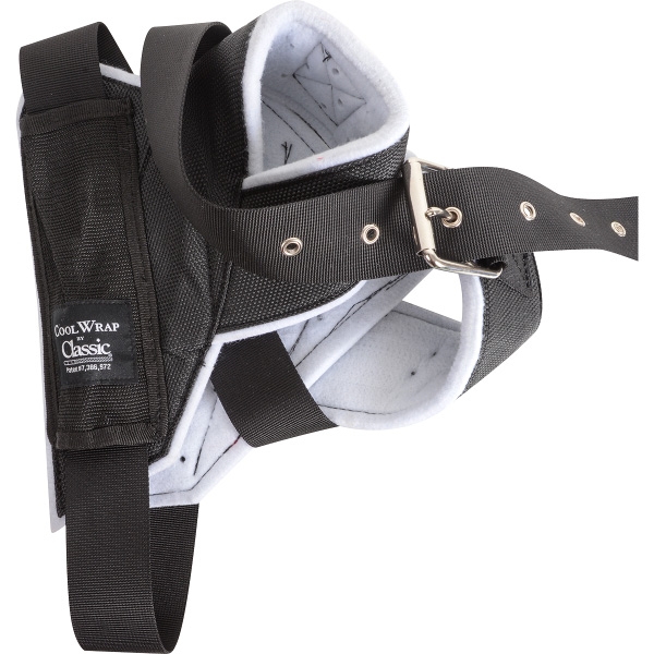 Classic Equine® Clear Vision Cool Horn Wraps-Black