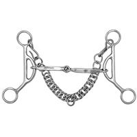 Showman® Square Snaffle Gag Bit