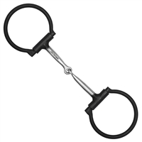 Showman® Black Satin Finish Dee Snaffle
