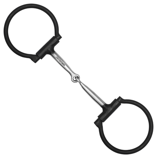 Showman® Black Satin Finish Dee Snaffle
