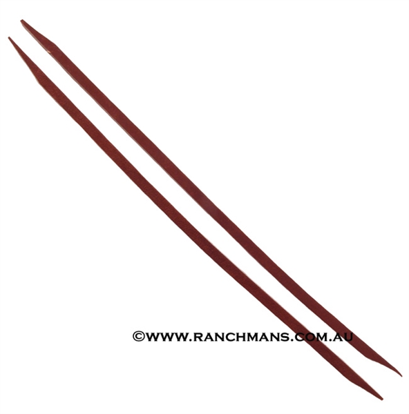 Ranchmans Leather Ties