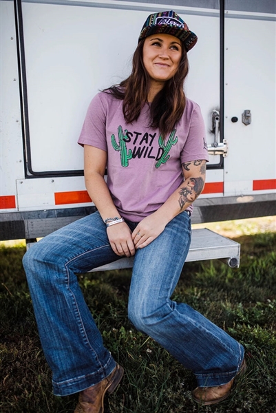 Level Up Apparel® Stay Wild Tee