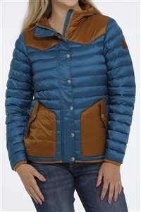 Ladie's Cinch® Quilted Jacket - Teal