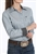 Cinch® Ladies Blue & White Stripe Tencel Long Sleeve Shirt