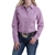 Cinch® Ladies Pink Print Stripe Long Sleeve Shirt