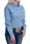 Cinch® Ladies Blue Multi Colour Print Long Sleeve Shirt