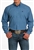 Mens Cinch® Blue Medallion Buttondown Shirt