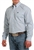 Mens Cinch® White/Turquoise & Red Print Shirt