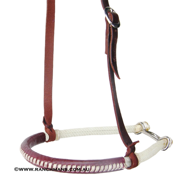 Ranchman's Double Rope Tiedown Noseband