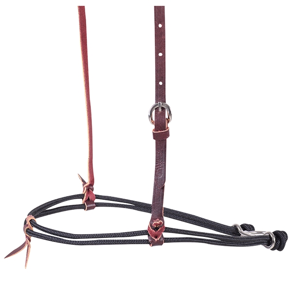 Martin Saddlery® Black Nylon Double Rope Tiedown Noseband