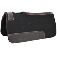 Ranchman's Contoured Felt Pony Saddle Pad - Black