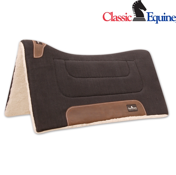 Classic Equine® Performance Trainer Saddle Pad-Black