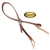 Cowperson Tack® 3/4" Heavy Oil Dollar Buckle Slit Ear Headstall