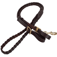 Ranchman's Flat & Round Braided Leather Competition Rein