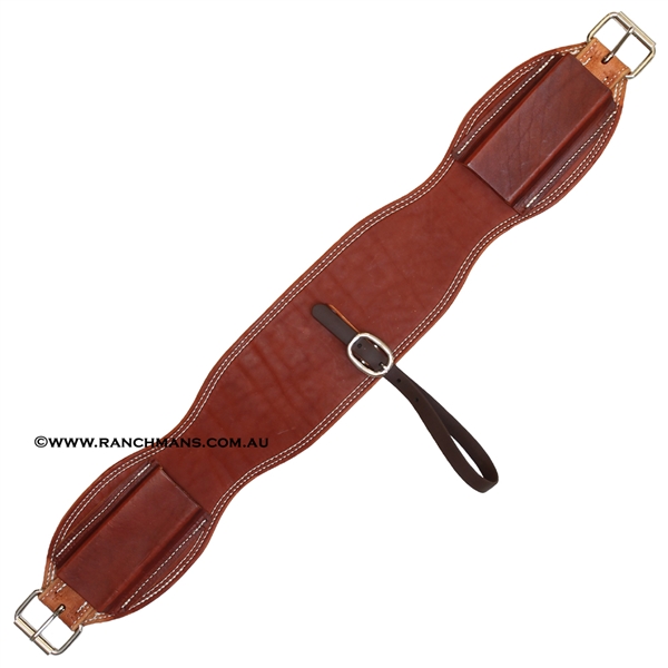 Ranchman's 4 3/4" Harness Leather Flank Cinch