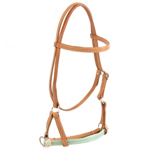 Ranchman's Double Rope Noseband Sidepull