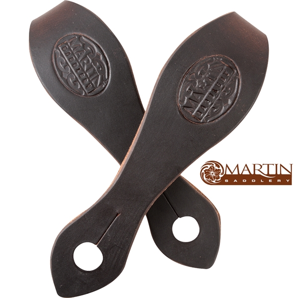 Martin Saddlery® Chocolate Harness Slobber Straps