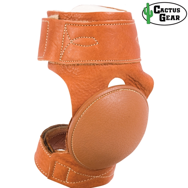 Cactus Gear® Leather Skid Boots-Velcro