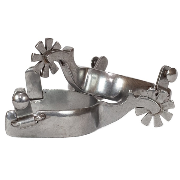 Ranchman's Men's Steel Chap Guard Spurs