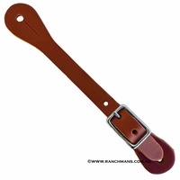 Ranchmans Chestnut Children's Spur Straps