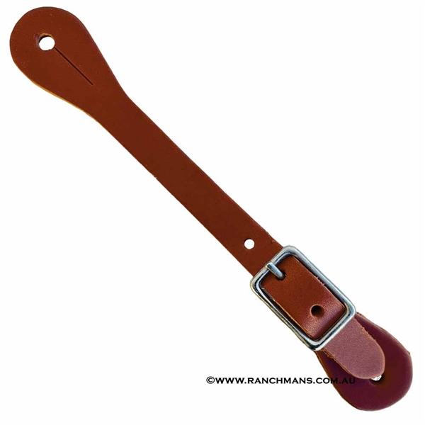Ranchmans Chestnut Children's Spur Straps