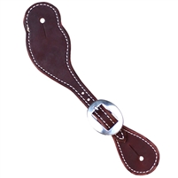 Ranchman's Ladies Latigo Leather Spur Straps