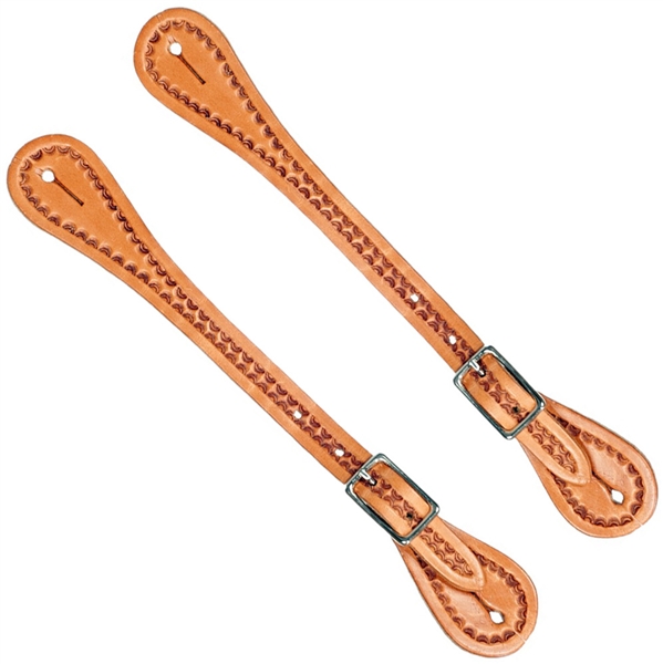 Ranchman's Adult Shell Border Spur Straps