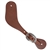 Ranchman's Mens Slick Leather Spur Straps w/Cart Buckles