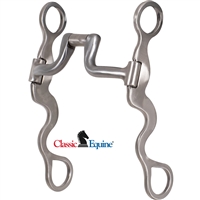 Classic Equine® Stainless Steel Square Hinge Port Bit