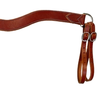 Ranchmans 2" Chestnut Harness Leather Tripping Collar