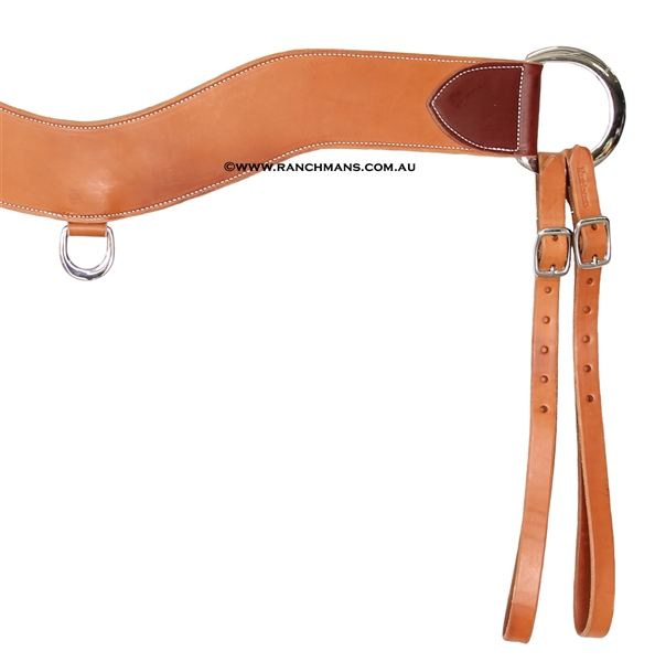 Ranchmans 3-1/2" Harness Leather Tripping Collar