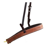 Ranchman's Roughout Leather Tie Down Noseband