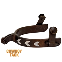 Cowboy Tack® Mens Antique Victory Roping Spurs