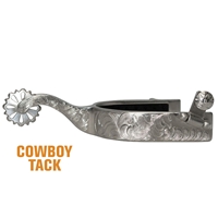 Cowboy Tack® Mens Anti-Slip Rubber Comfort Spurs