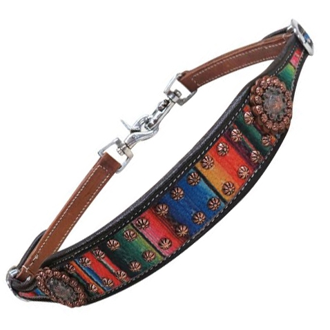 Showman® Serape Print Breast Collar Wither Strap