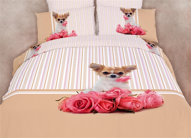 Cutie Pie Dolce Mela Queen Duvet Cover Sheet Set