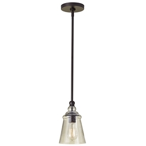 Contemporary 1 light mini ceiling pendant