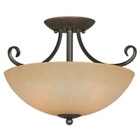 Berkshire Classic Bronze Ceiling Light