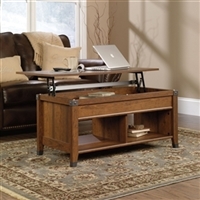 Lift Top Coffee Table by Sauder in Washington Cherry Finish