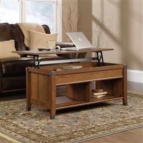 Lift Top Coffee Table by Sauder in Washington Cherry Finish