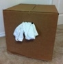 White T-Shirt Rags (25 lb. box)