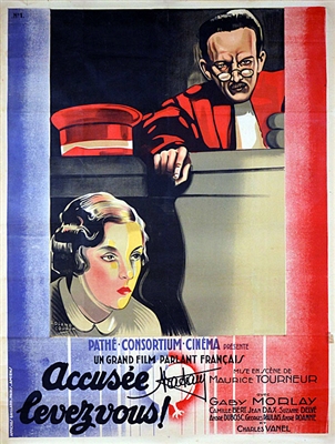 Accusee Levez-vous (1930) Maurice Tourneur; Gaby Morlay, Charles Vanel